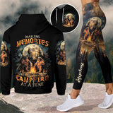 Making Memory One Campfire At A Time - Personalized Camping Hoodie and Leggings