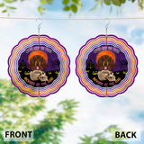Beware Of The Dogs - Personalized Dog Wind Spinner