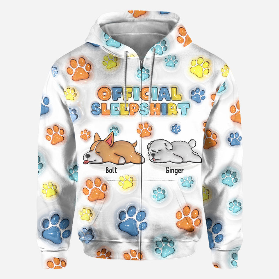 Official Sleepshirt - Personalized Dog All Over Shirt