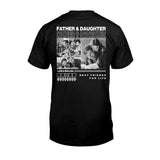Father And Son Daughter Best Friends - Personalized Father T-shirt and Hoodie
