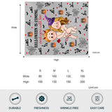 Halloween Is Coming - Personalized Couple Blanket