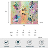 Cute Turtles - Personalized Turtle Blanket
