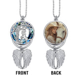 Forever Loved - Personalized Horse Wings Ornament