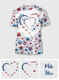 American Grandma - Personalized Grandma All Over Shirt