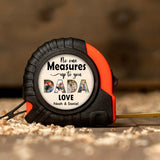 Mommy/ Daddy/ Mom/ Dad.... - Personalized Father Measure Tape