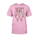 Dios Me Regaló Dos Títulos - Personalized Grandma T-shirt And Hoodie