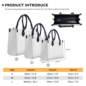 Just A Girl Who Loves Cows - Personalized Leather Handbag