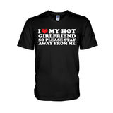 I Love My Girlfriend - Personalized Couple T-shirt And Hoodie