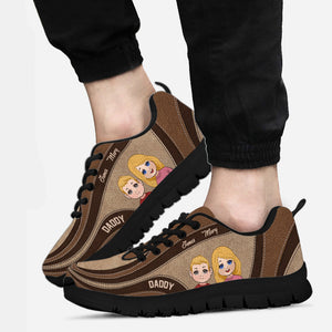Best Dad Ever - Personalized Father Sneakers
