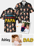 Reasons I Love Being A Grandpa - Personalized Grandpa Hawaiian Shirt