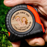 I Love Every Inch Of You - Personalized Couple Measure Tape