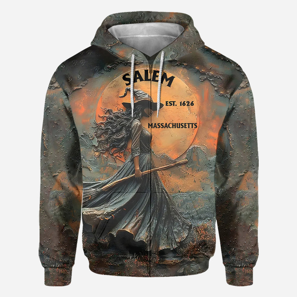 Salem Massachusetts - Witch All Over Shirt