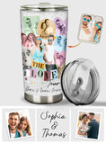 The Love Tour Our Version - Personalized Couple Tumbler