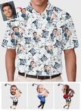 Best Dad By Par - Personalized Golf Polo Shirt