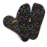 Reasons I Love Being A Grandpa - Personalized Grandpa Socks