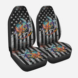 Salty Lil' Beach - Personalized Turtle Seat Covers