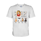 Love Cat Mom Life - Personalized Cat T-shirt And Hoodie