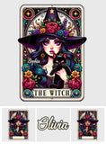 The Cat Lady - Personalized Witch Cut Metal Sign