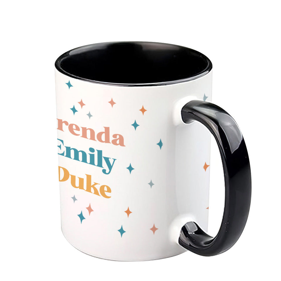 I'm The Mother/ Mama/ - Personalized Mother Accent Mug