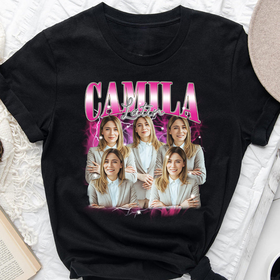 Custom Text And Photos - gift for anyone - Personalized T-shirt And Hoodie