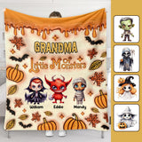Grandma Of Little Nightmares - Personalized Grandma Blanket