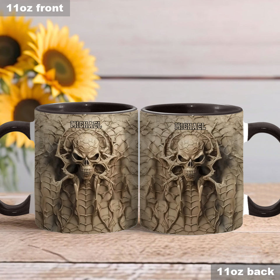 Love Skulls - Personalized Skull Accent Mug