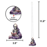 Halloween King Is Coming - Personalized Skull Car Ornament