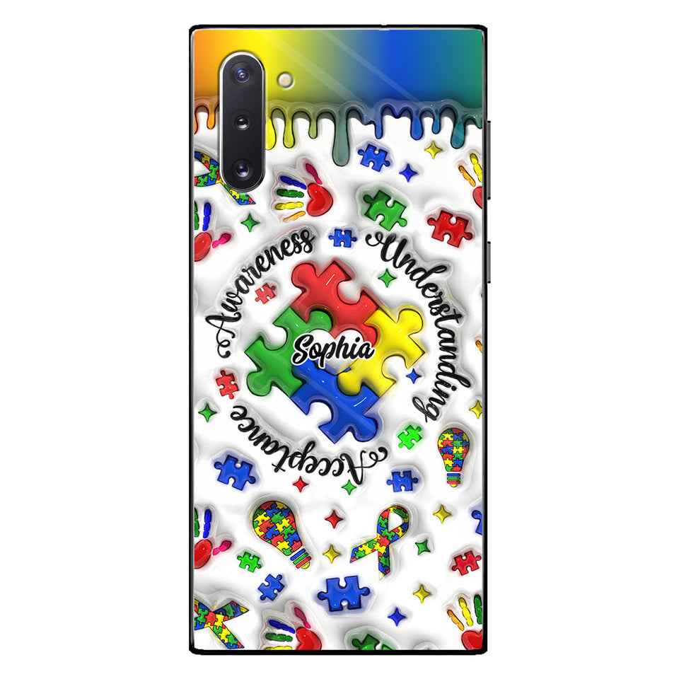 Sensibilisation à l'autisme - Coque de téléphone personnalisée pour la sensibilisation à l'autisme