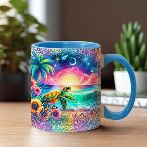 Love Turtles - Personalized Turtle Accent Mug