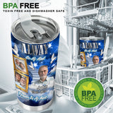 Always On My Minds Forever In My Heart - Personalized Memorial Tumbler