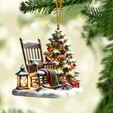 Christmas In Heaven - Personalized Memorial Ornament