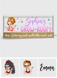 Grow Room Plaque - Personalized Weed Custom LED Night Light