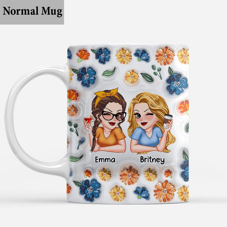 Ghost Friends - Personalized Bestie Mug