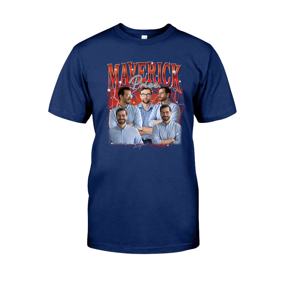 Custom Text And Photos - gift for anyone - Personalized T-shirt And Hoodie