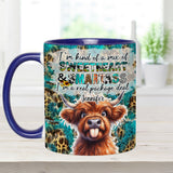 Sassy Highland Cow - Personalized Accent Mug