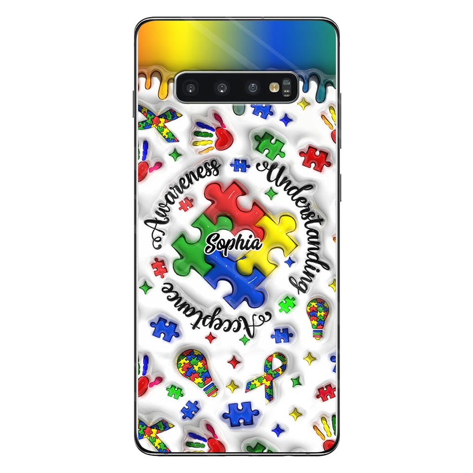 Sensibilisation à l'autisme - Coque de téléphone personnalisée pour la sensibilisation à l'autisme