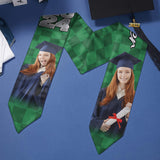 Photo Custom Graduation Stole Sash - Personalized Graduation Graduation Stole