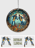 You & Me And The Sea - Personalized Scuba Diving Car Ornament