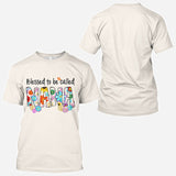 Blessed To Be Called Nana Floral Style - Personalized Grandma All Over Shirt