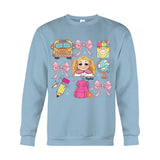 Back to School Coquette - Personalized Kid T-shirt And Hoodie