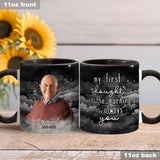 Ma première pensée le matin, c'est toujours toi - Mug commémoratif personnalisé
