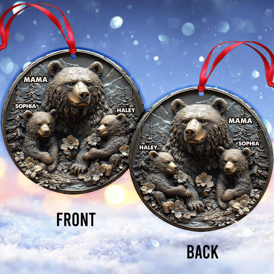 Mama Bear - Personalized Mother Ornament