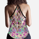 High Maintenance - Personalized Weed Cross Tank Top