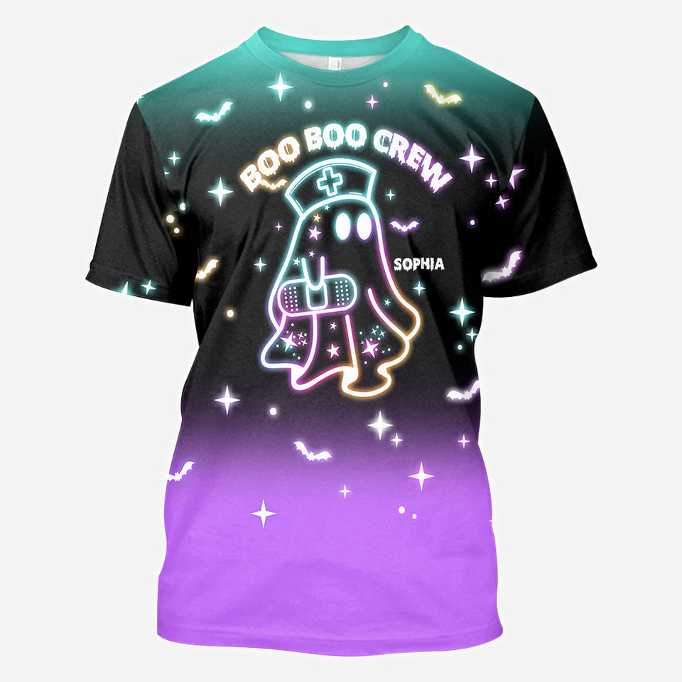 Boo Boo Crew - Personalized Nurse All Over Shirt