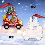 Baby's First Christmas - Personalized Newborn Transparent Ornament