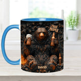 I Hate People - Personalized Camping Accent Mug