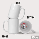 I Bloody Love You - Personalized Couple Hidden Message Mug