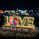 We Got This - Personalized LGBT Support Custom LED Night Light