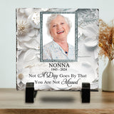 I'm Always With You - Personalized Memorial Square Shaped Stone