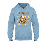 Gift For Grandma Easter Gnome - Personalized Grandma T-shirt And Hoodie